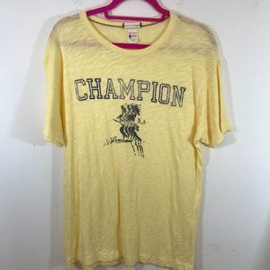 Champion X Todd Snyder Yellow Champion Shirt Large